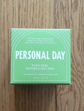 NWT NIB Personal Day Even Keel Resurfacing Peel